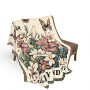 Diversity Kindness Equality Love Woven Blanket