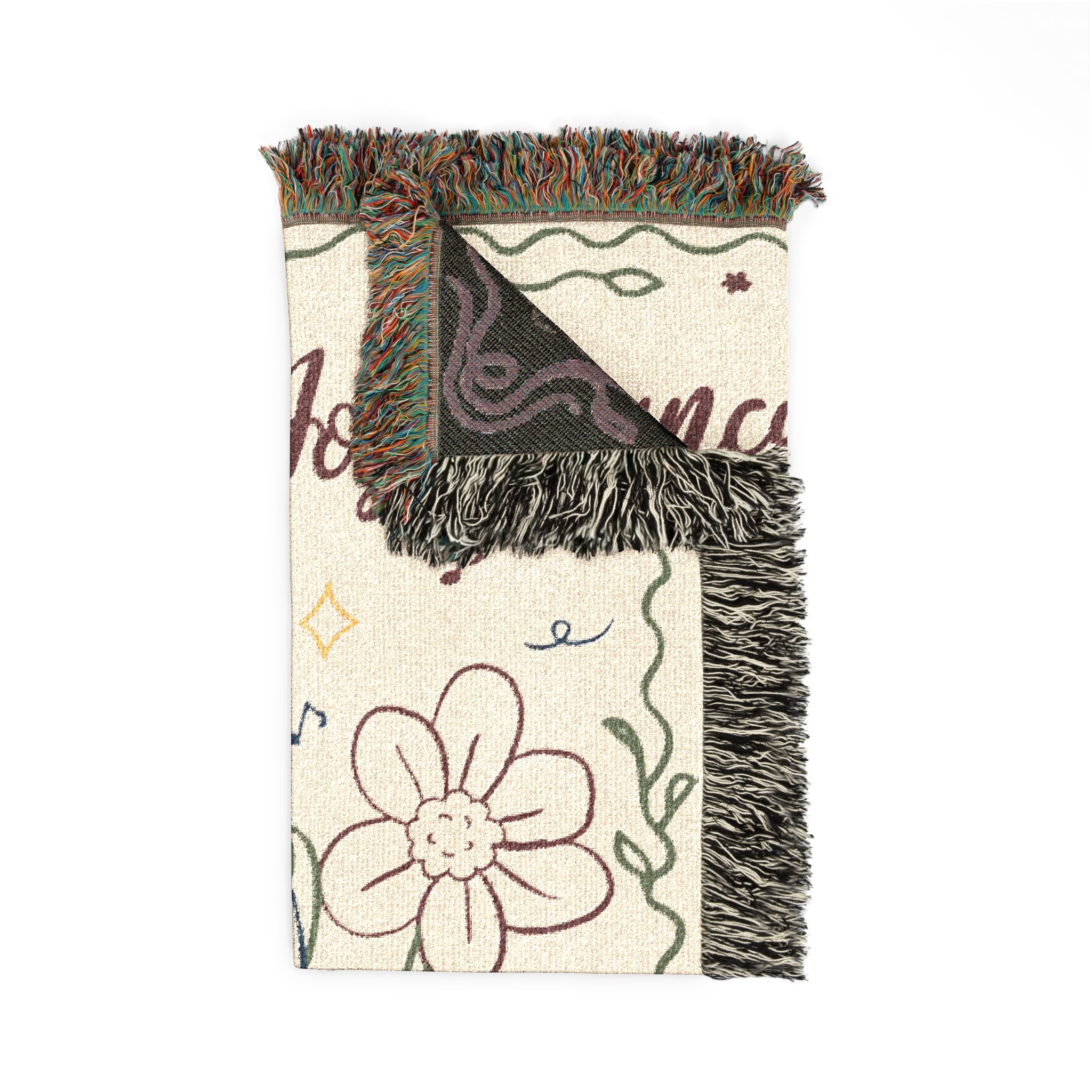 Personalized Silly Goose Couple Wedding Woven Blanket