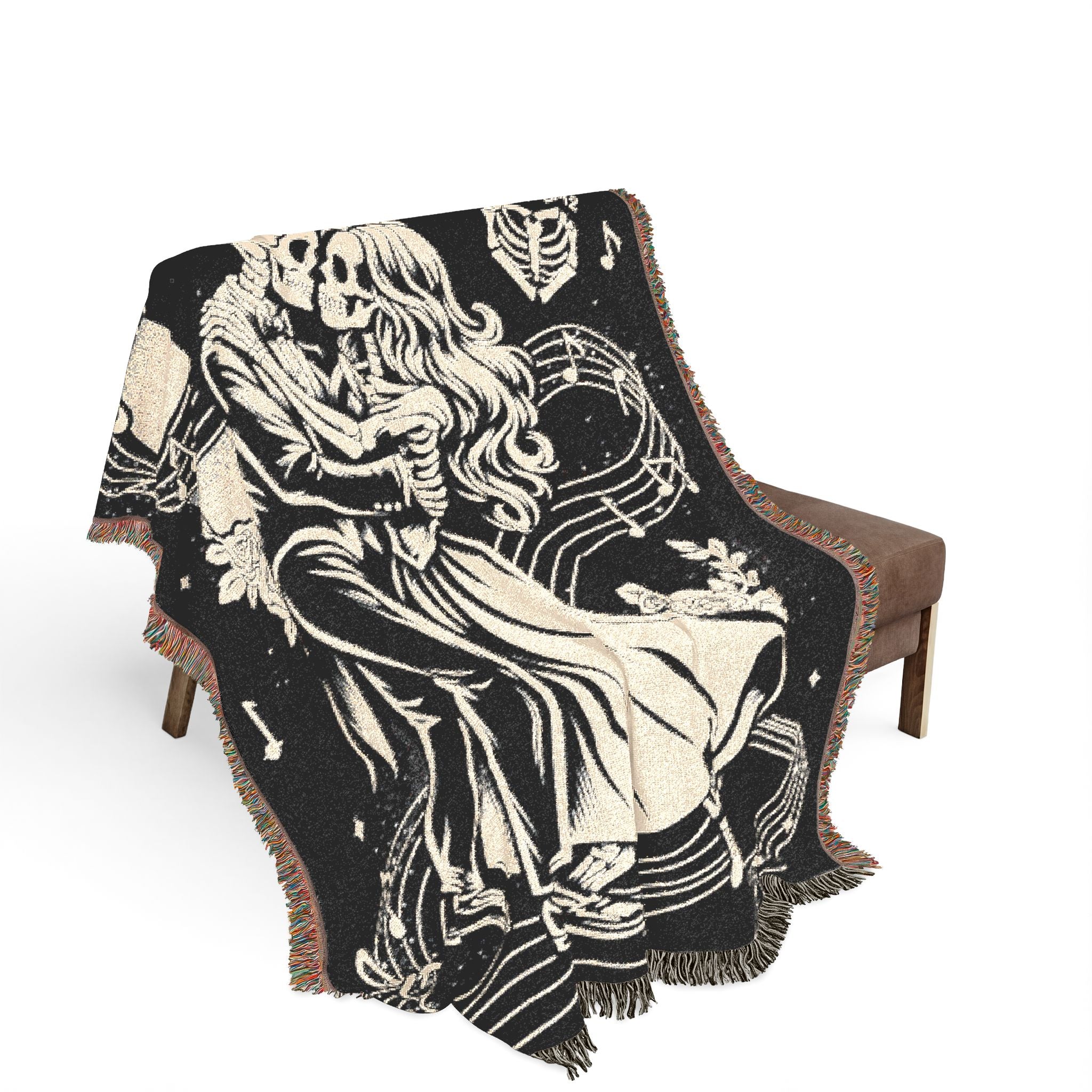 Personalized Couple First Dance Woven Blanket