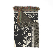 Personalized Astrology couple Ghost Woven Blanket
