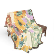 It’s Ok To Be Yourself Woven Blanket