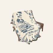 Reading Since The Late 1900s: Vintage Book Lover Design - Personalized Woven Blanket