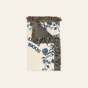 Reading Since The Late 1900s: Vintage Book Lover Design - Personalized Woven Blanket