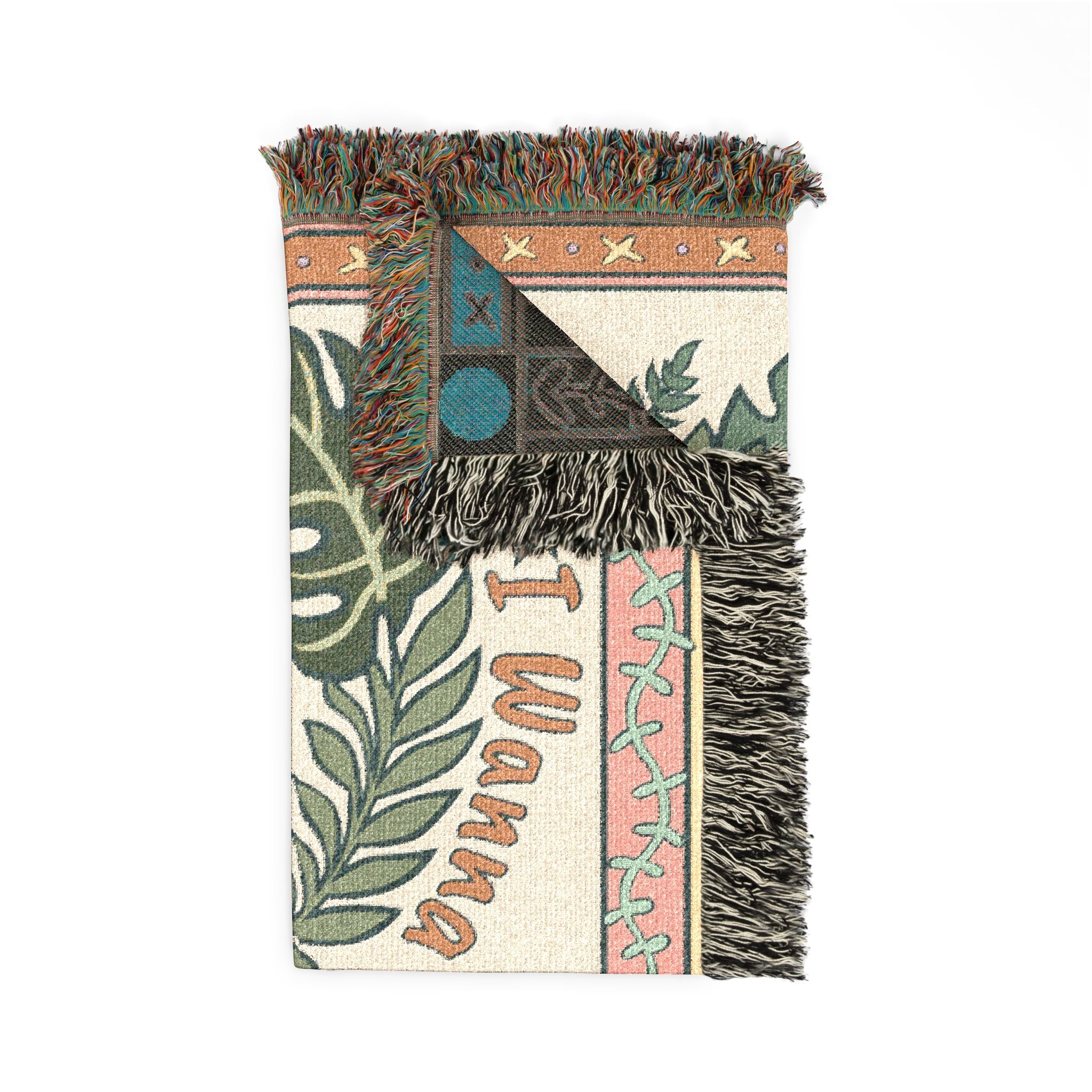 Personalized Iguana Couple Bond Woven Blanket