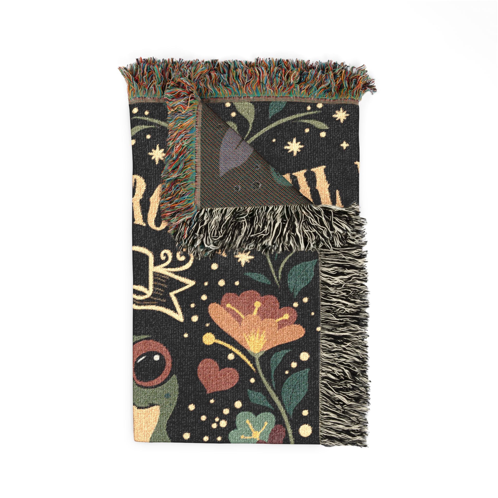 Personalized Couple Until We Croak Woven Blanket