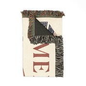 America 250th Anniversary Patriotic Woven Blanket