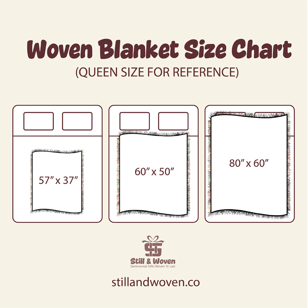 Personalized Ocean Theme Couple  Woven Blanket