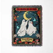 Personalized Ghost Dance Couple Woven Blanket