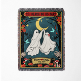 Personalized Ghost Dance Couple Woven Blanket