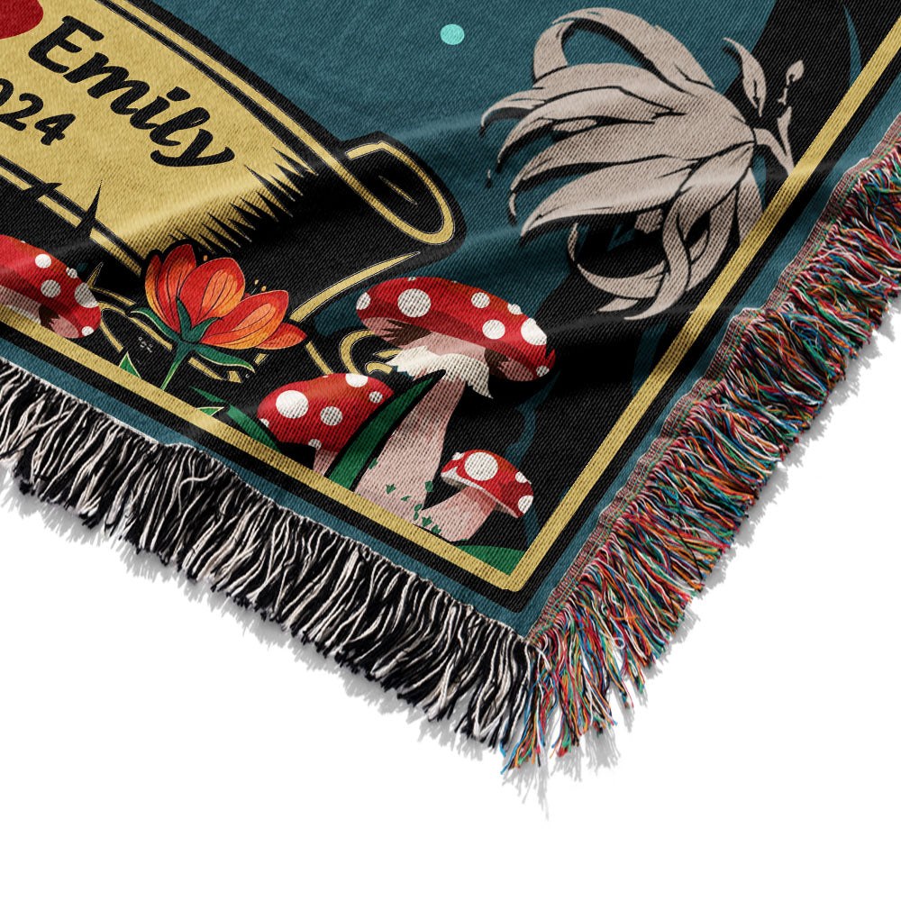 Personalized Ghost Dance Couple Woven Blanket