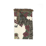 Personalized Couple Frog Wedding Croak Woven Blanket