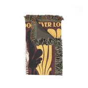 Personalized Skeleton Couple Vintage Retro Woven Blanket