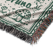 Personalized Couple Frog Together Woven Blanket