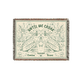Personalized Couple Frog Art Woven Blanket