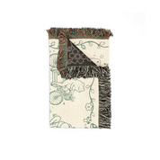 Personalized Couple Frog Hobbies Woven Blanket