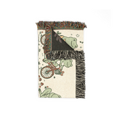 Personalized Couple Frog Together 2 Woven Blanket
