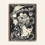 Personalized Couple First Dance Woven Blanket