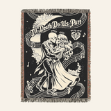 Personalized Couple Anniversary Gift First Dance Woven Blanket