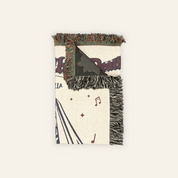 Personalized Couple Skeleton Woven Blanket