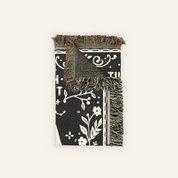 Personalized Astrology couple Ghost Woven Blanket