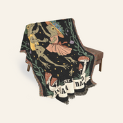 Personally Woven Dancing Frogs at Midnight