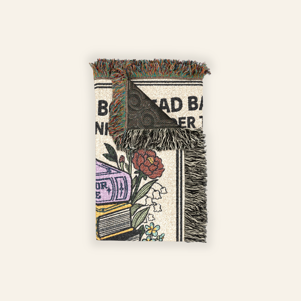 I Read Banned Books & Celebrate The Freedom To Read - Personalized Woven Blanket