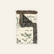Personalized Camping Tents Couple Woven Blanket