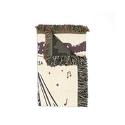 Personalized Couple Skeleton Woven Blanket