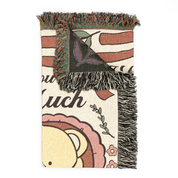 I Love You Beary Much Personalized Woven Blanket