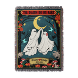 Personalized Ghost Dance Couple Woven Blanket